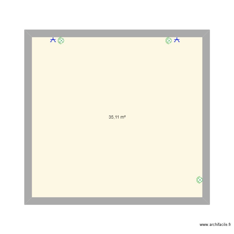 chambre tiny. Plan de 0 pièce et 0 m2
