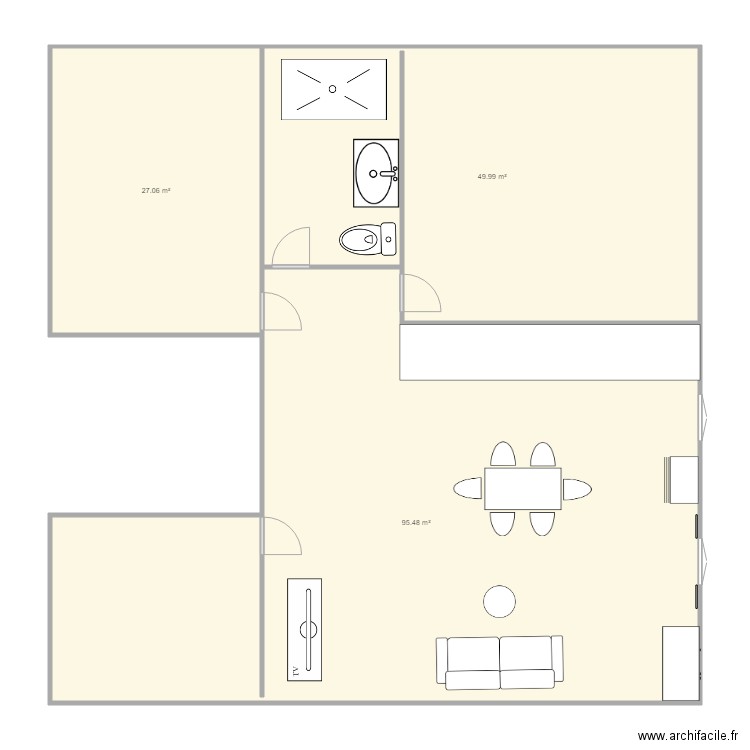 Appartement btr. Plan de 0 pièce et 0 m2