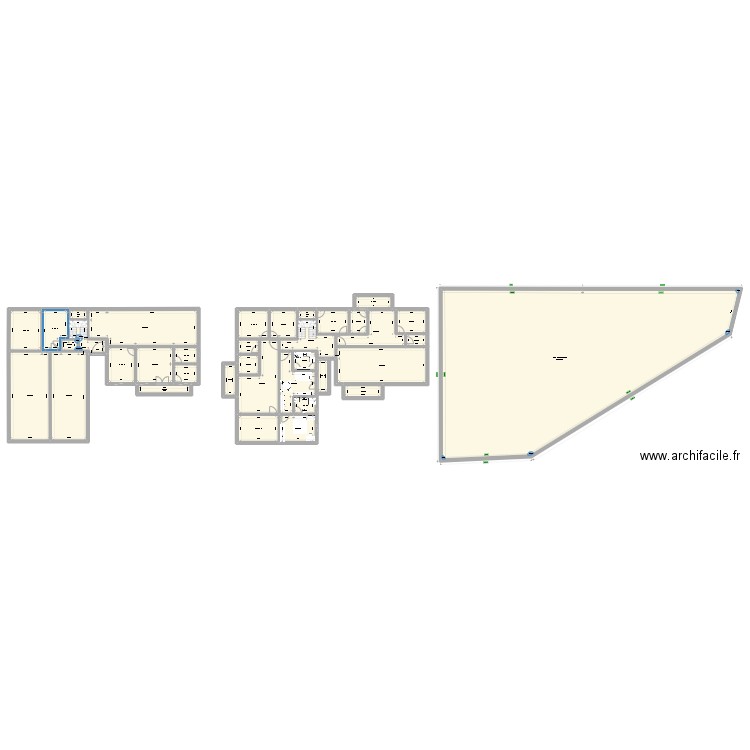 Projet Nkomo - Reduit. Plan de 0 pièce et 0 m2