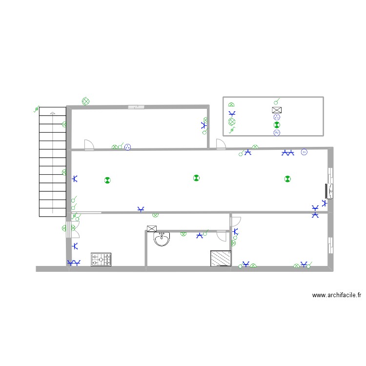 cxf. Plan de 0 pièce et 0 m2