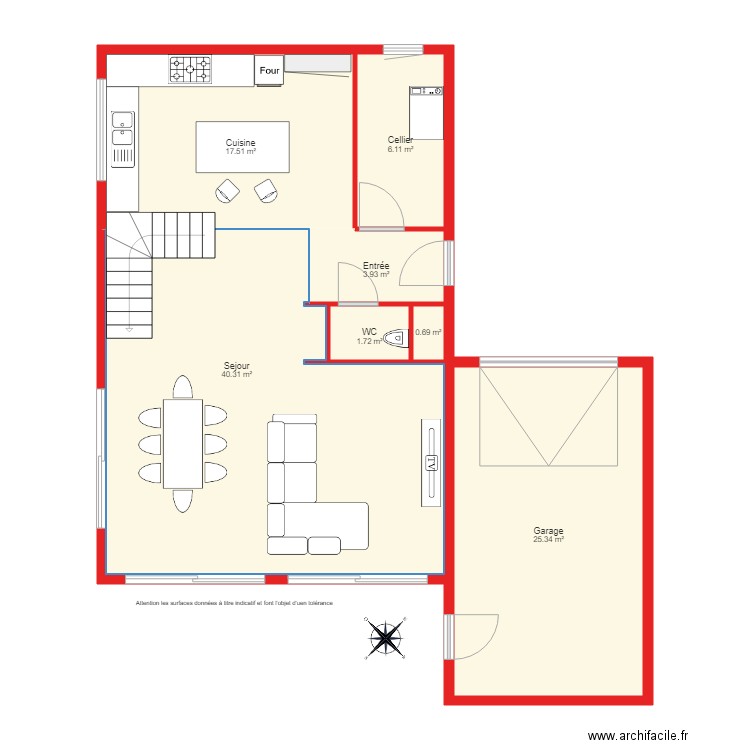 BI1660 non côté. Plan de 0 pièce et 0 m2