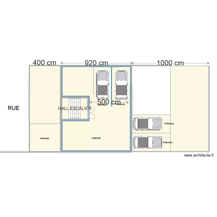 RACINE PLAN MASSE RDC VERSION5PLACES. Plan de 