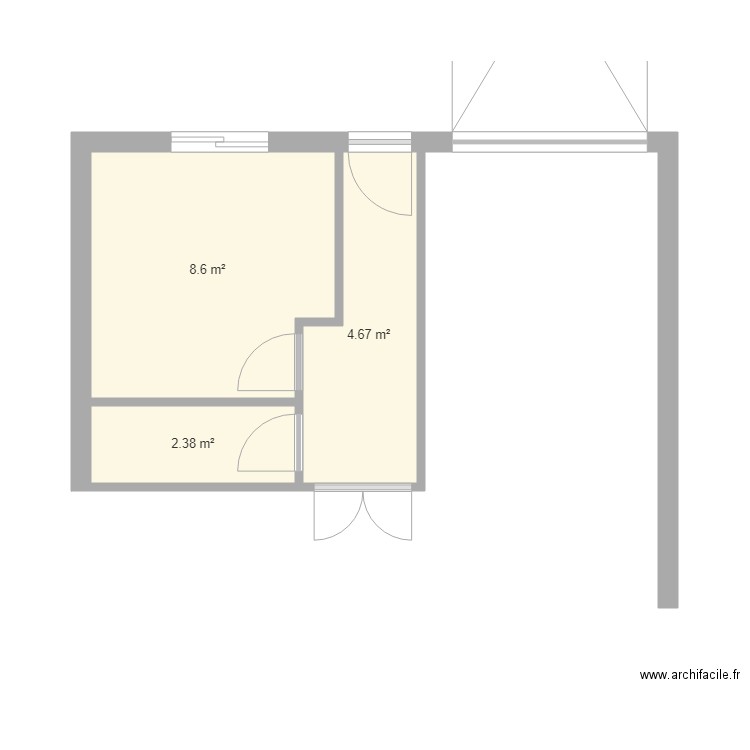 option1. Plan de 0 pièce et 0 m2