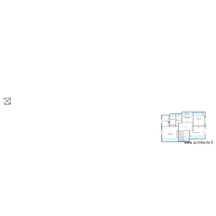 plan élec. étage. Plan de 0 pièce et 0 m2