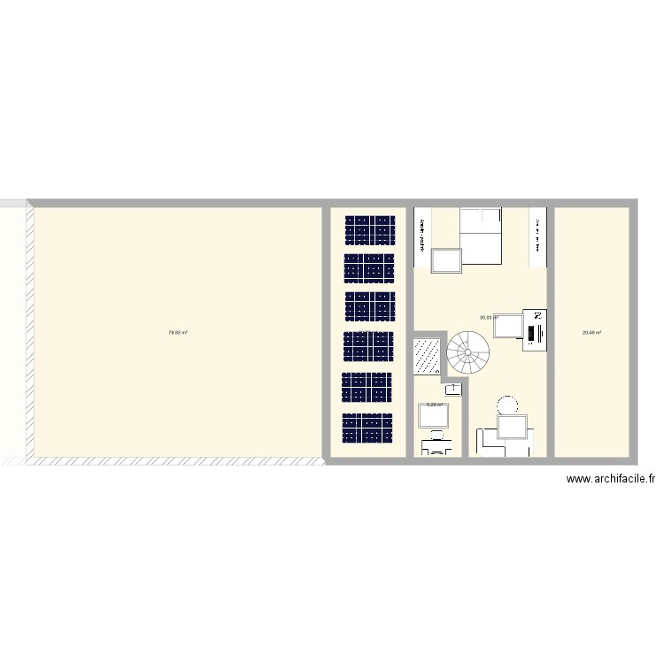 michel. Plan de 0 pièce et 0 m2