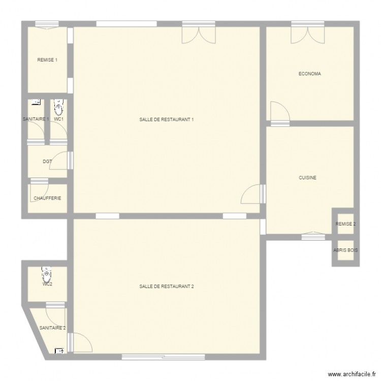 ST AMANT RESTAU. Plan de 0 pièce et 0 m2