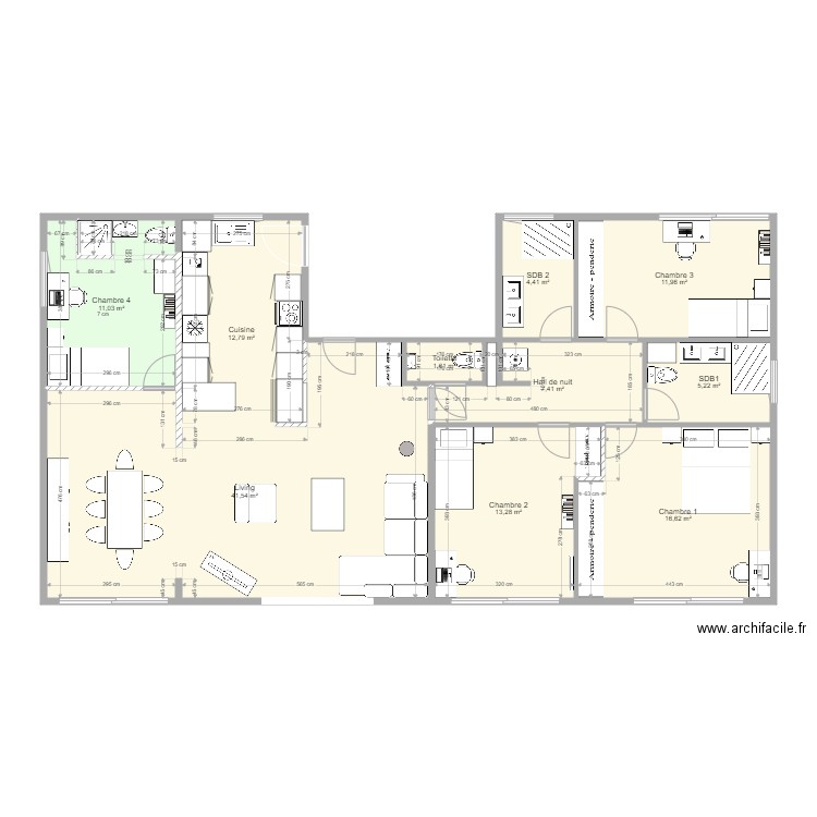 Neuilly 62 modifié. Plan de 0 pièce et 0 m2