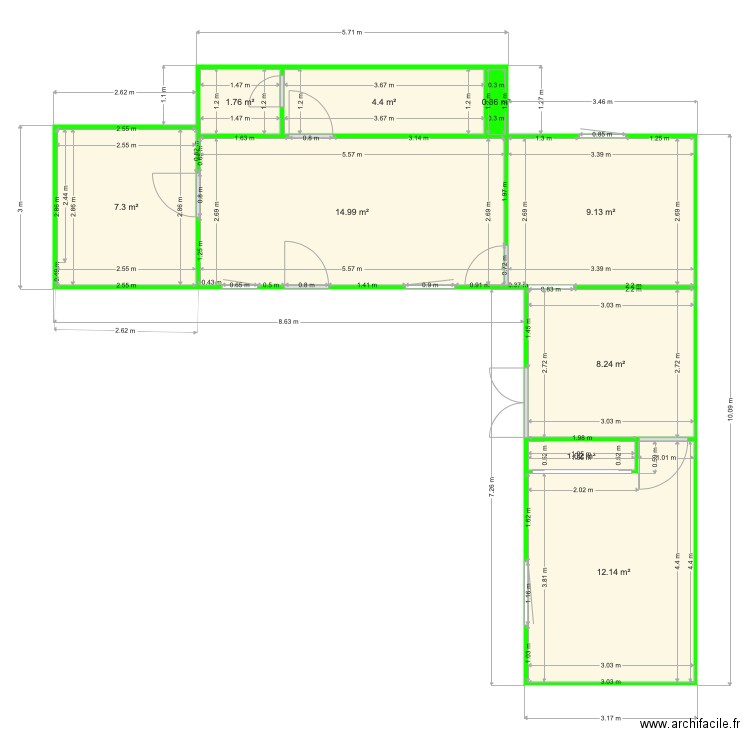 PLAN DE MAISON DE JIMMY . Plan de 0 pièce et 0 m2