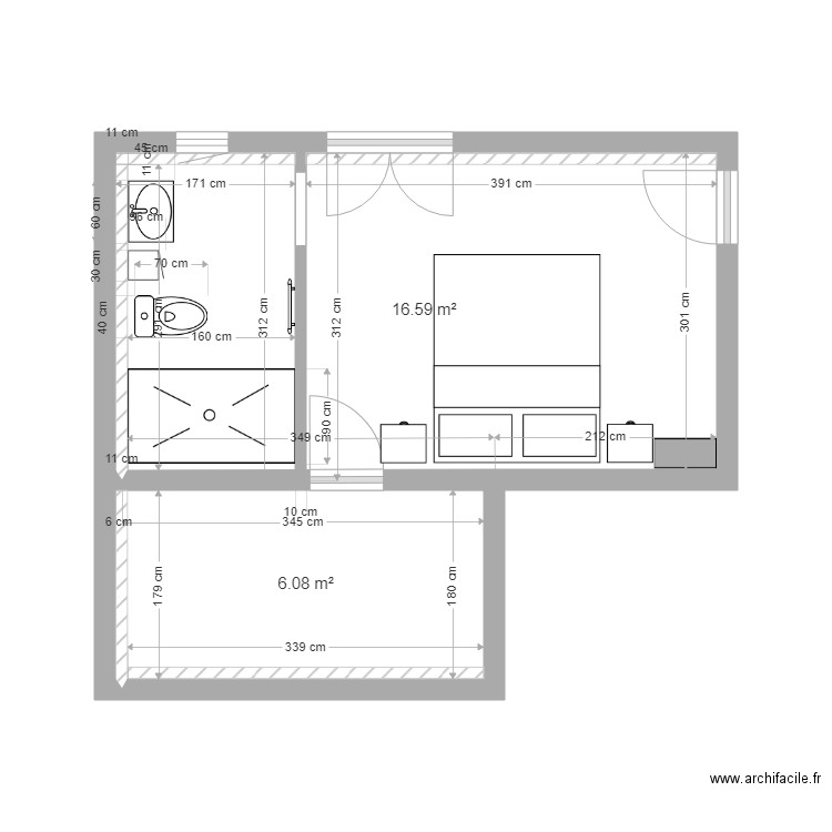 chambre 5 rev2. Plan de 0 pièce et 0 m2