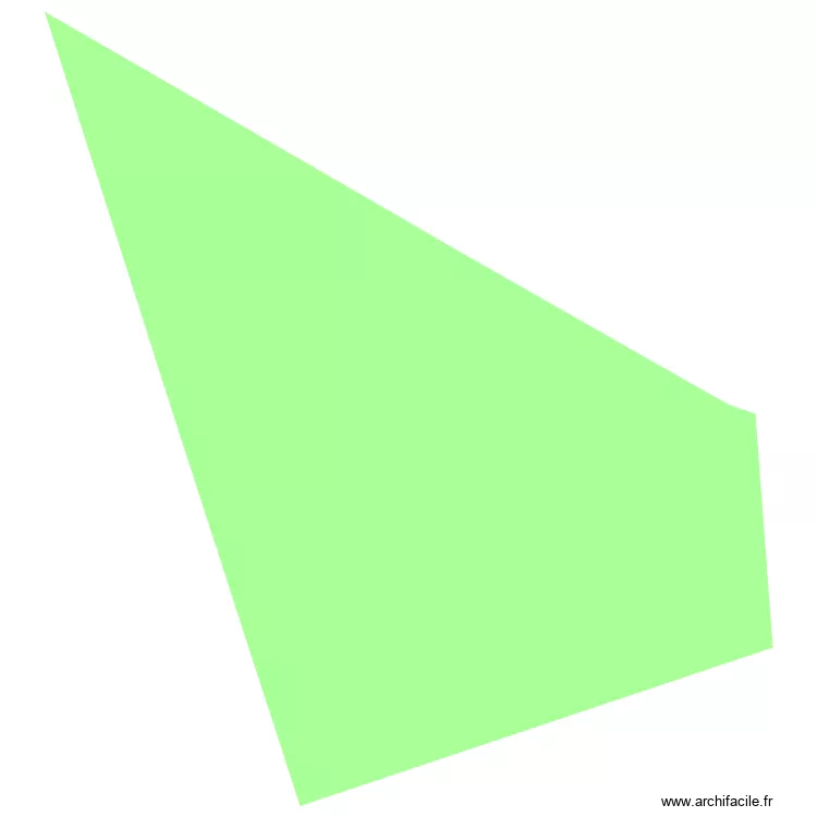 Moulin avec terrain. Plan de 