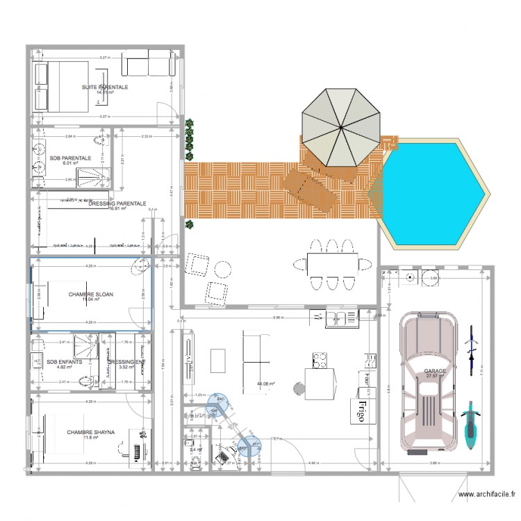 PLAN MODELE 1. Plan de 0 pièce et 0 m2