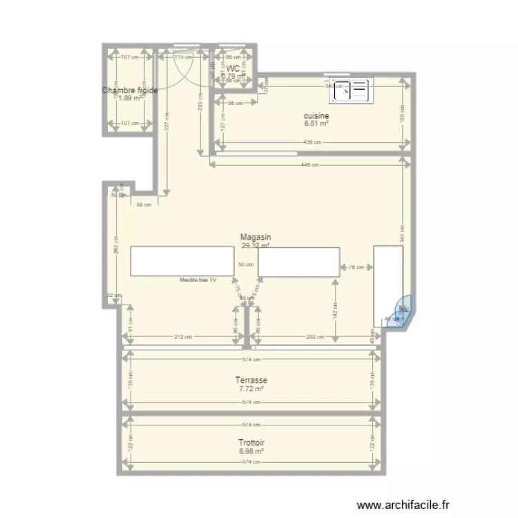 La Ferme Nicoise 1. Plan de La Ferme Nicoise 1. Plan de