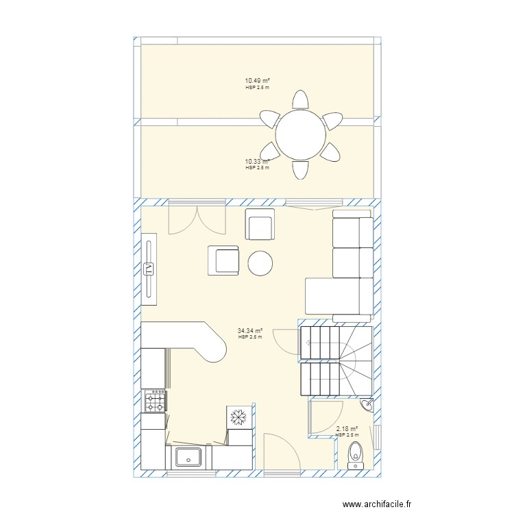 f4 rdc ducos. Plan de 0 pièce et 0 m2