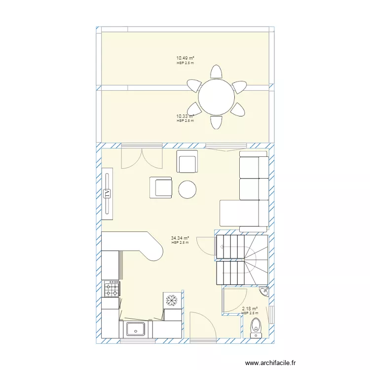 f4 rdc ducos. Plan de 