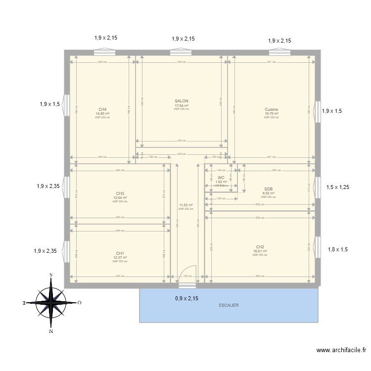 BULABOIS. Plan de 0 pièce et 0 m2