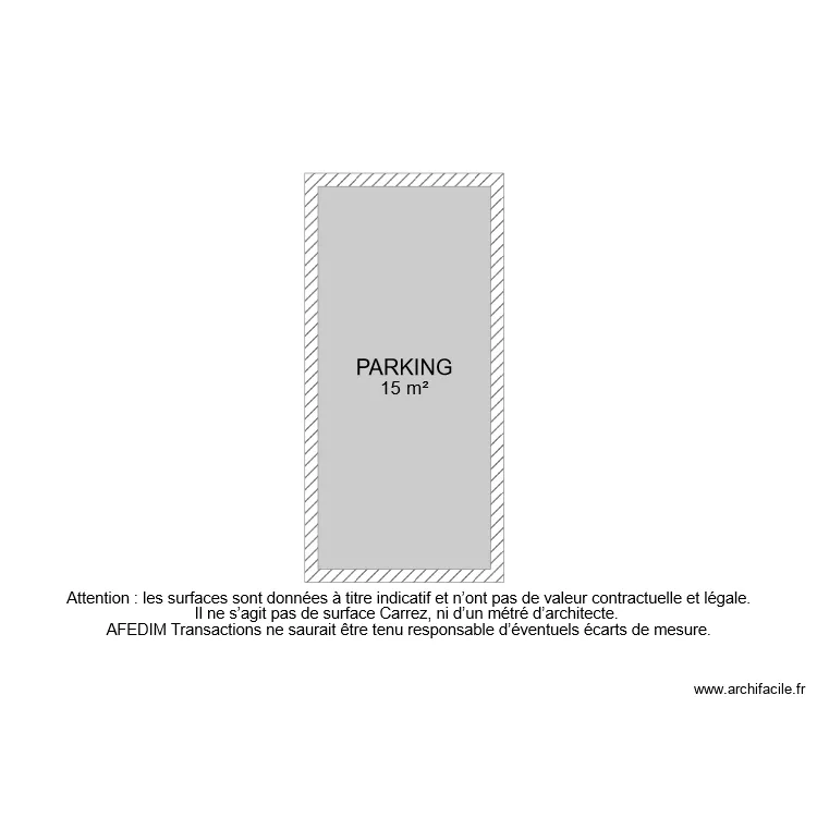 BI 4818 PARKING . Plan de 