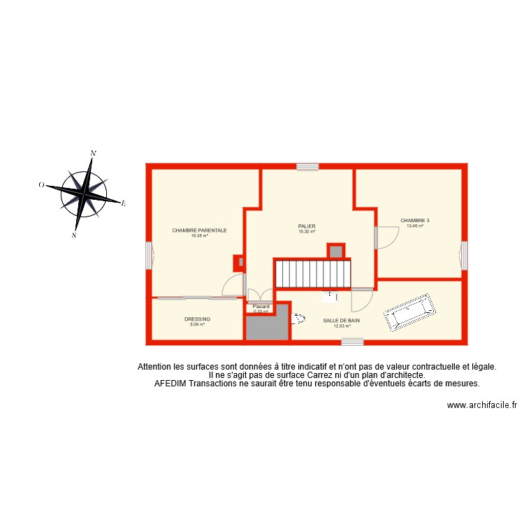 BI 4655 Etage. Plan de 0 pièce et 0 m2