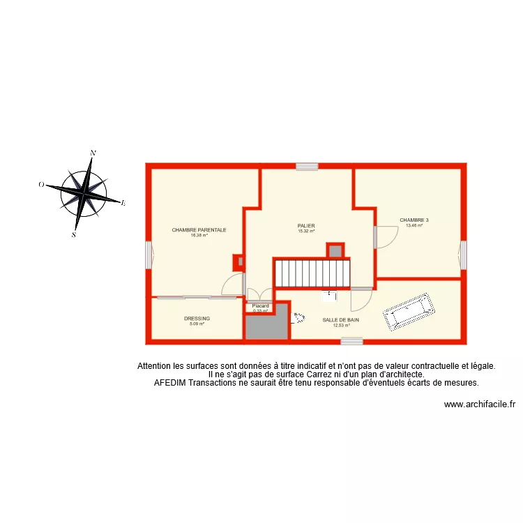 BI 4655 Etage. Plan de 