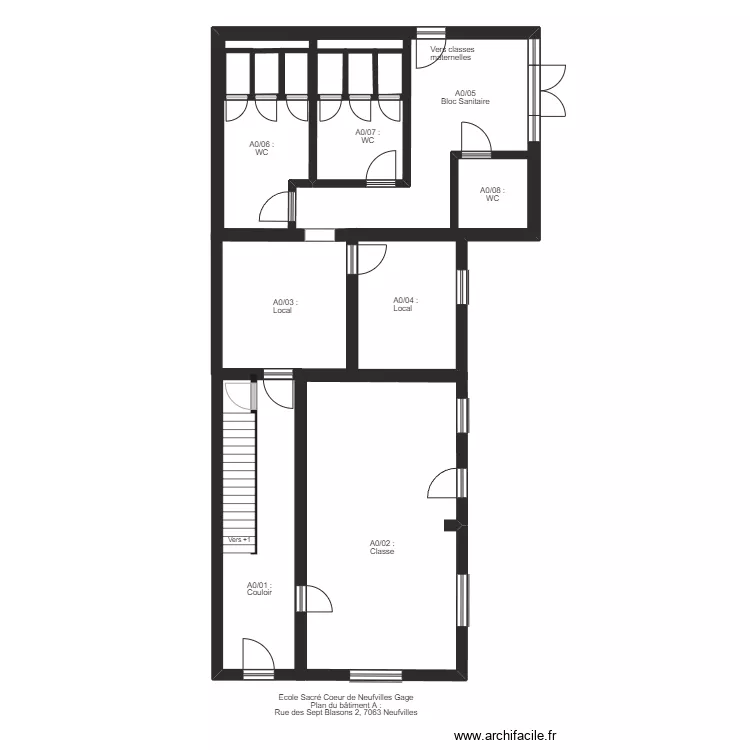 EDLG 7B2 A Niv 0 devant. Plan de 