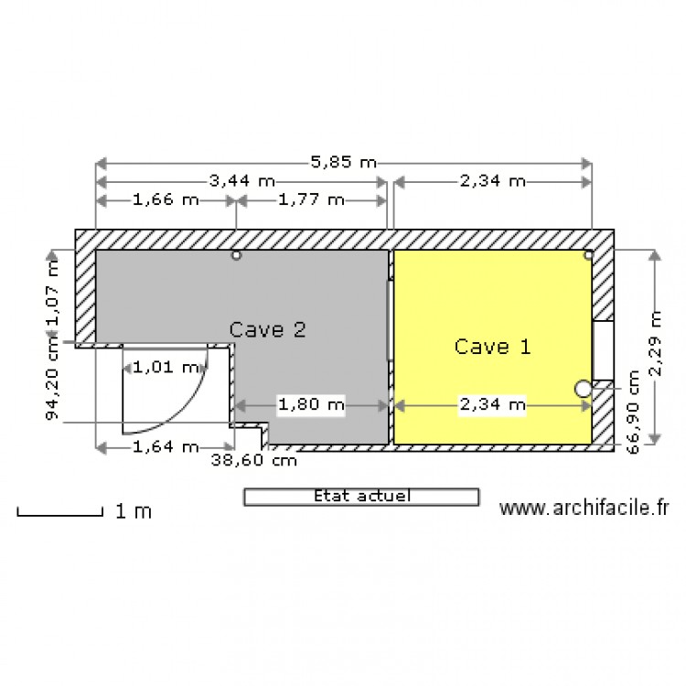 Souplex Moncey. Plan de 0 pièce et 0 m2