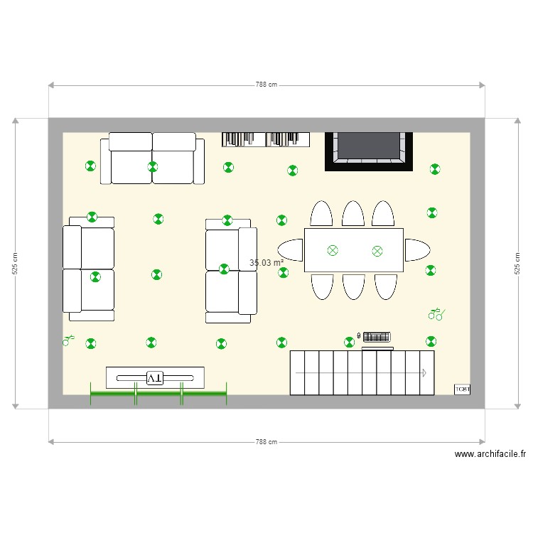 GARCIA. Plan de 0 pièce et 0 m2