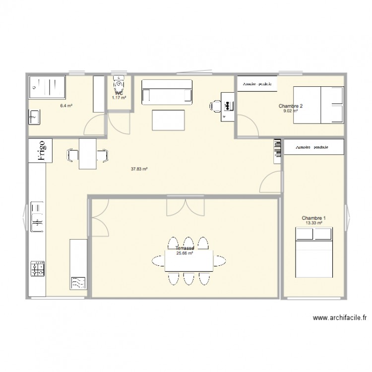 Maison container plan2. Plan de 0 pièce et 0 m2