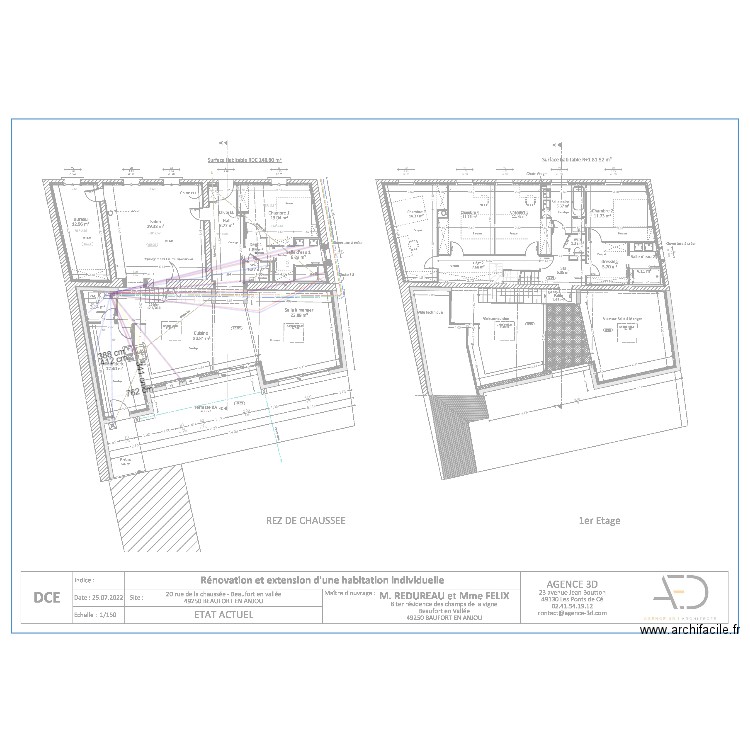 Plan réseau Redureau. Plan de 0 pièce et 0 m2