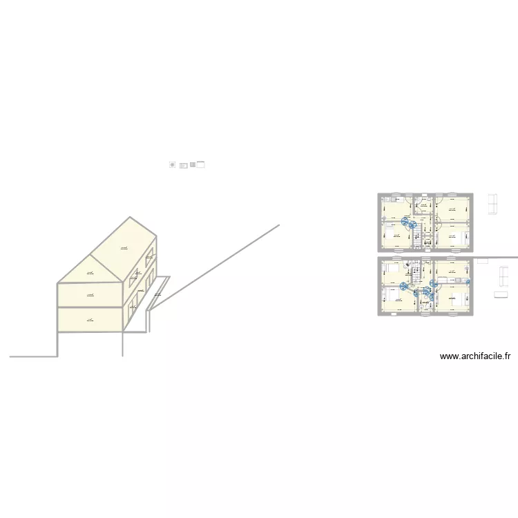 Plan RDC Osny colima&ccedil;on. Plan de 