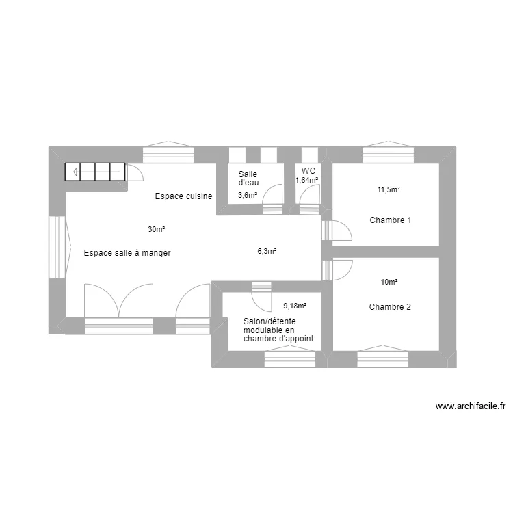 RDC_CHASSINS_METEYER. Plan de RDC_CHASSINS_METEYER. Plan de