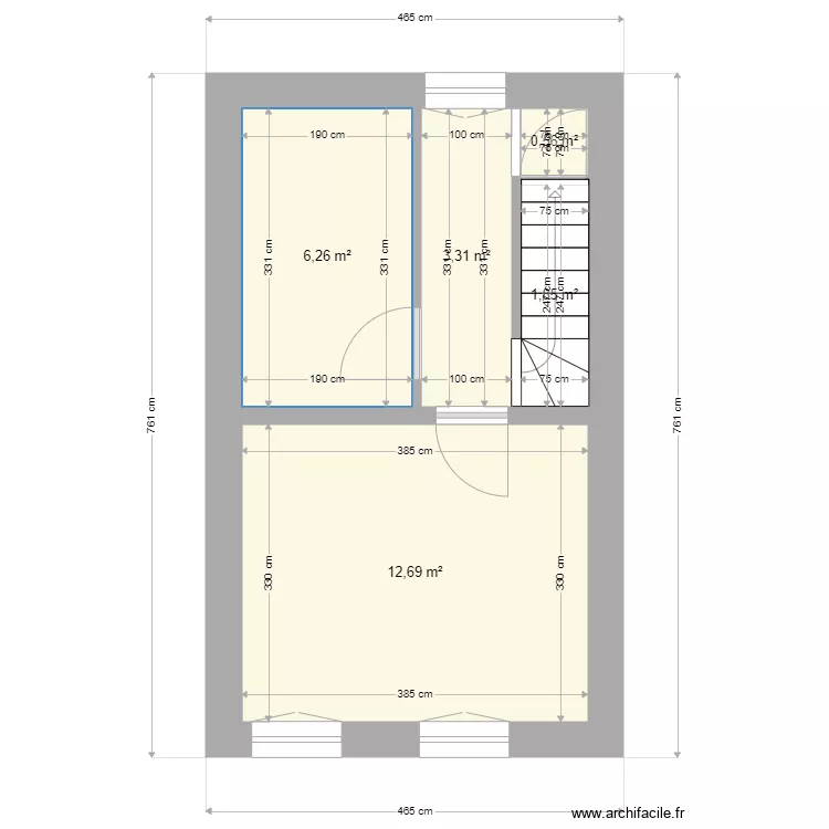 catherine etage 1. Plan de 