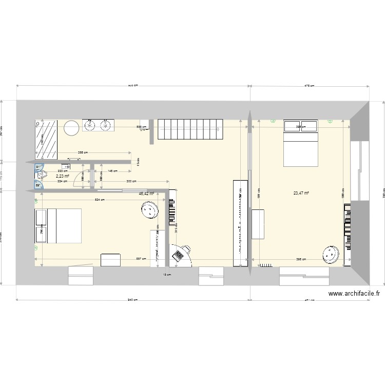 1er étage 30 mai 2021. Plan de 0 pièce et 0 m2