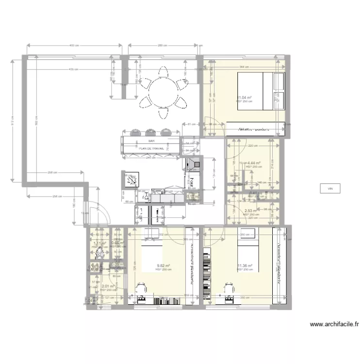 SQ P2B. Plan de 