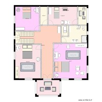 Plan Duplex etage