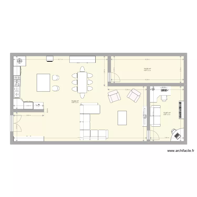 ma maison secondaire. Plan de ma maison secondaire. Plan de
