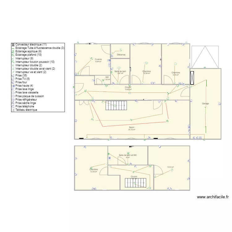 DEVIS TATIANA. Plan de 