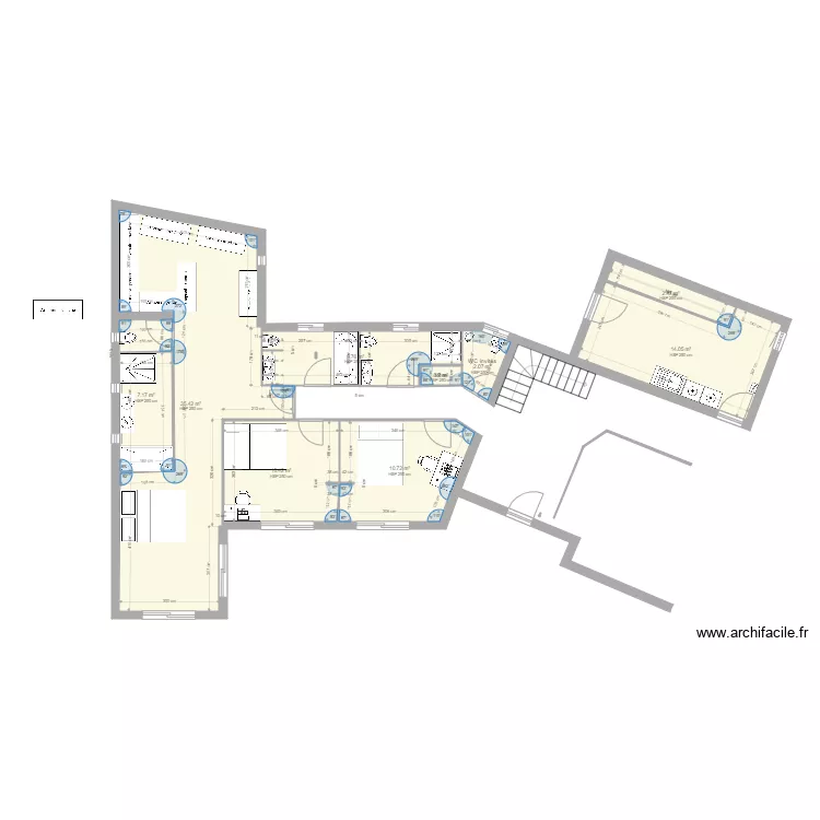 cazevieille. Plan de cazevieille. Plan de