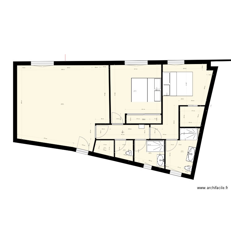 plan antibes 2B. Plan de 0 pièce et 0 m2