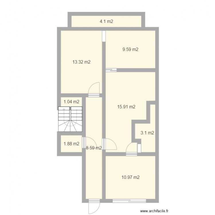 plan appartement 9 pieces