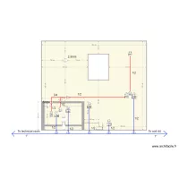 wall 23 3 cabinet and piping X 3