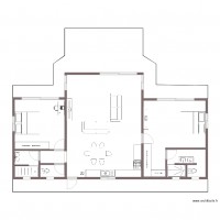 Plan meublé et cuisine