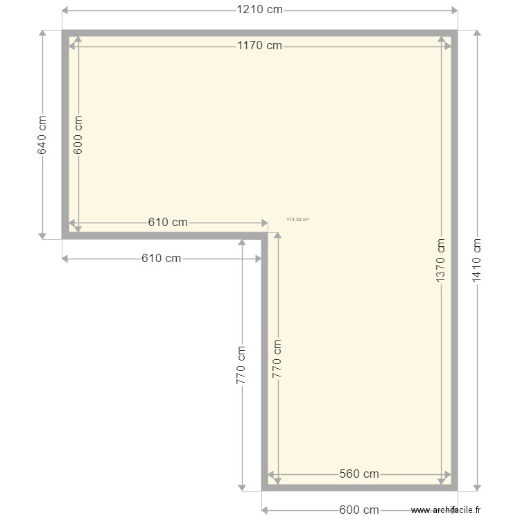 SURFACE PLANCHER PETOT. Plan de 0 pièce et 0 m2