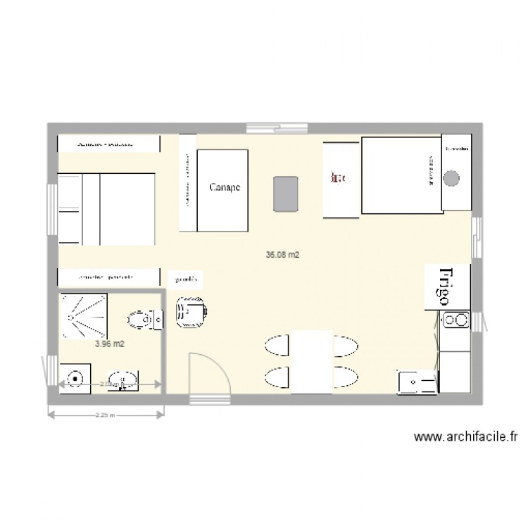 maison bois 1. Plan de 0 pièce et 0 m2