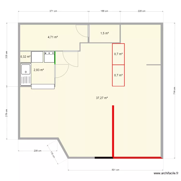 plan appart. Plan de 