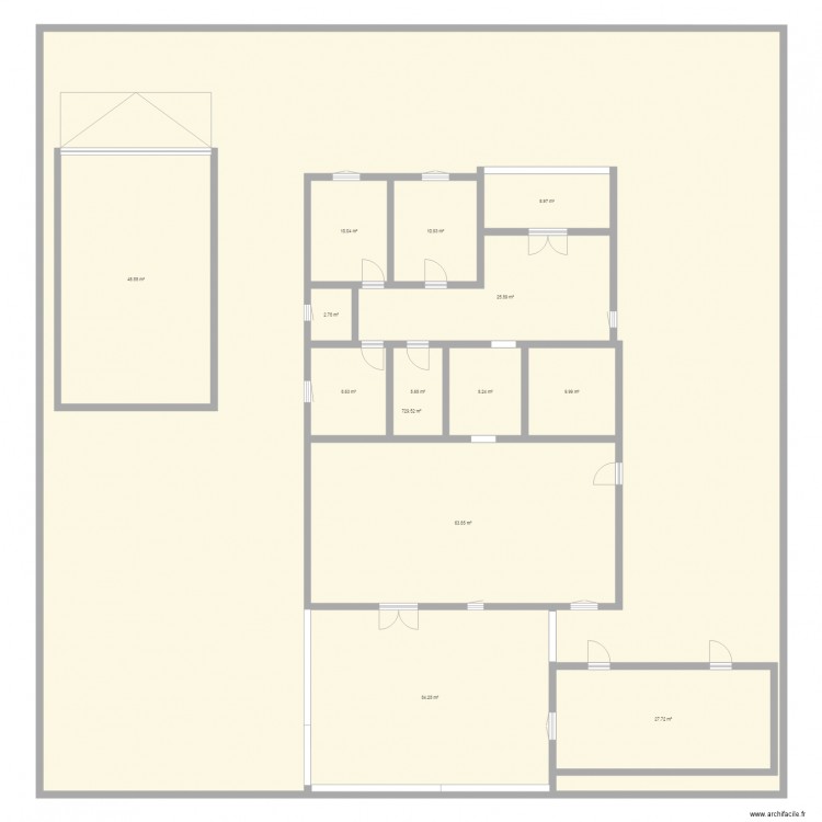 maison origine. Plan de 0 pièce et 0 m2