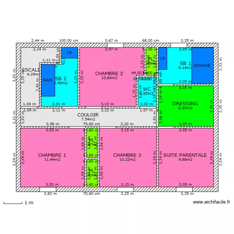 ETAGE. Plan de ETAGE. Plan de