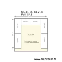 Centre jean Perrin Salle de r&eacute;veil