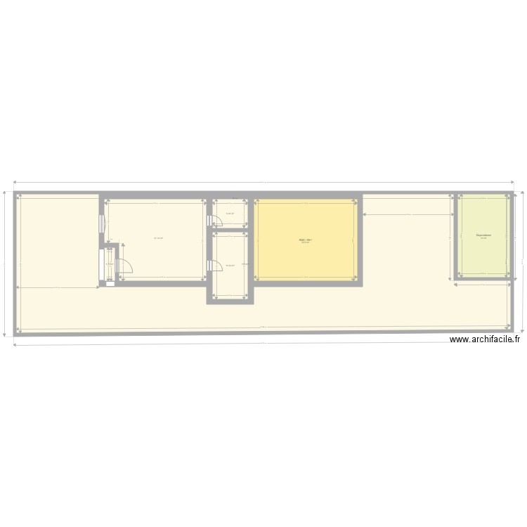 Projet A. Plan de 0 pièce et 0 m2