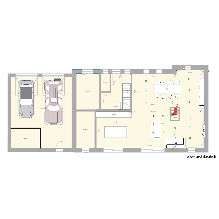 maison 2023-élec avancée. Plan de 0 pièce et 0 m2