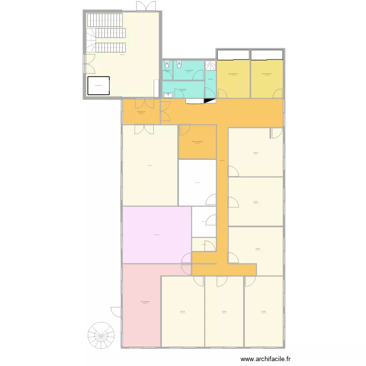 P&acirc;tis Tatelin. Plan de 