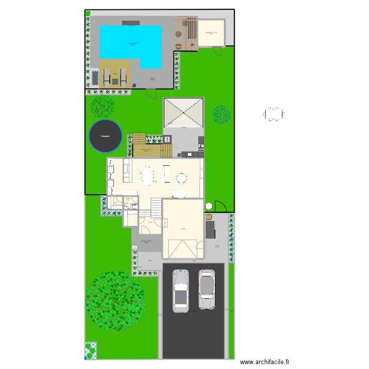 828 Madrigal extérieur juillet 2023 version 2. Plan de 33 pièces et 589 m2